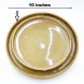 #KX9285; Ceramic 10'' deep round plate #KX