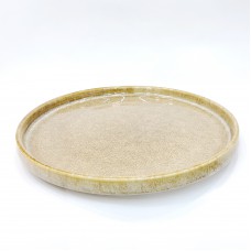 #KX9285; Ceramic 10'' deep round plate #..