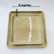 #KX9315: Ceramic 8'' square plate #KX