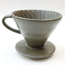 #LD101-GRT; Ceramic coffee dripper..