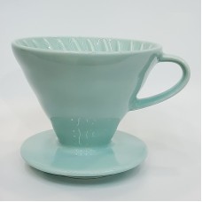 #LD101-LBL; Ceramic coffee dripper..