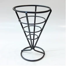 #MH-9551BK; Mini fries holder cone 10x15..