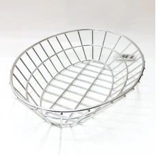 #MH279203-SS; S/S oval food basket 27.9x..