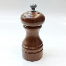 #MJSG5-BN; 5" wood salt grinder BN..