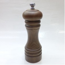 #MJSG6-CH; 6" wood salt grinder CH..