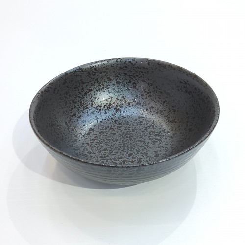 #N2-7755; Ceramic 8.5" bowl #BK