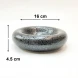 #NK-3267; Ceramic donut shape bowl 6.5" #NK 