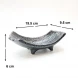 #NK-3694; Ceramic plate 8" with stand #NK