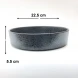 #NK-3809; Ceramic deep plate 9" #NK                                   