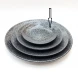 #NK-3847; Ceramic plate Rd. 6" #NK