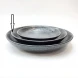 #NK-3854; Ceramic deep plate 10" Rd. #NK       