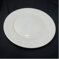 #PP10;  Ceramic white plate 10 inch..