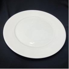 #PP11; Ceramic white plate 11" RD. ..