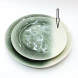 #SA7609; Ceramic 8.5" salad plate  