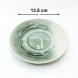 #SA7630; Ceramic 6.5oz coffee cup + saucer  