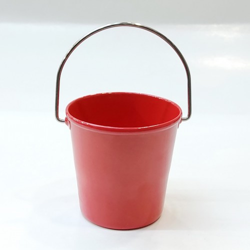 #SB4745-R;  Metal mini bucket - R