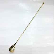 #SDS40-G;  S/S bar spoon 40cm GD..