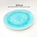 #SE7807; Ceramic 10.8" dinner plate  