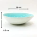 #SE7821; Ceramic 8" bowl    