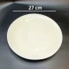 #SG7890; Ceramic 10.6" dinner plate   