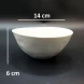 #SG7913; Ceramic 5.5" cereal bowl  