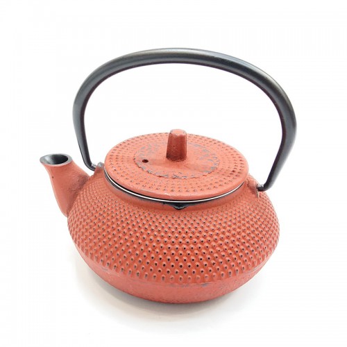 #SQ3475-R; Cast iron tea pot 0.6L #R 