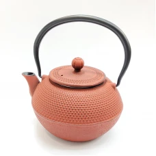 #SQ3499-R; Cast iron tea pot 1.2L #R  ..