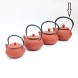 #SQ3499-R; Cast iron tea pot 1.2L #R  