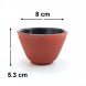 #SQ8920-R; Cast iron cup 125ml #R 