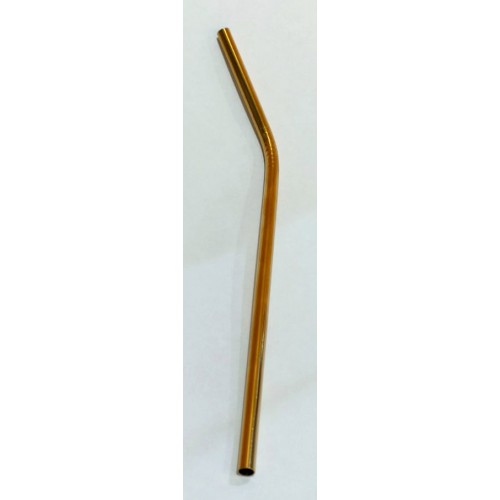 #SWXG6-G;  S/S straw bent 6mm G