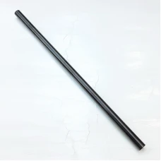 #SZXG8-BK;  S/S straw straight 21.5cm BK..