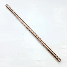 #SZXG8-RG;  S/S straw straight 21.5cm RG..