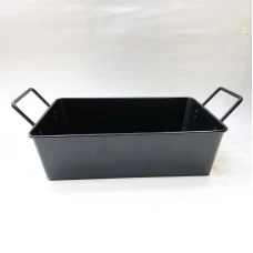 #T160-BK;  Metal serving bucket 24x17x7c..