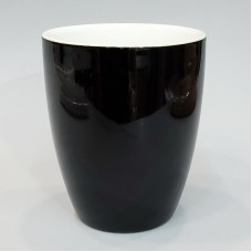 #T200-BK; Ceramic cup 200ml - BK..