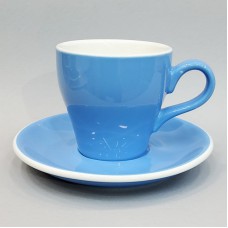 #TL180-BL; Coffee cup + saucer 180ml #T ..