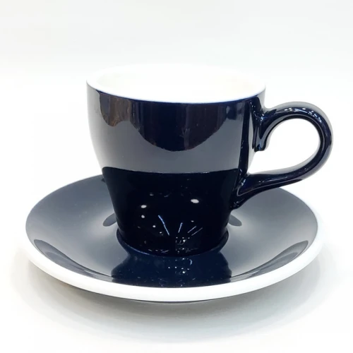 #TL180-DB; Coffee cup + saucer 180ml #T /DB