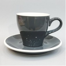 #TL180-DG; Coffee cup + saucer 180ml #T ..