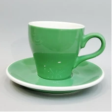 #TL180-GN; Coffee cup + saucer 180ml #T ..