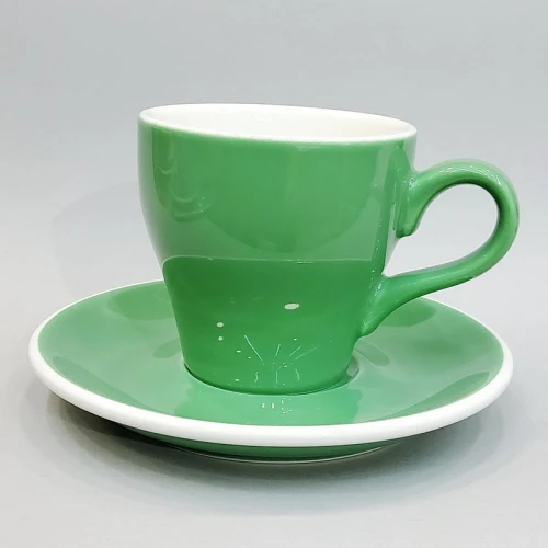 #TL180-GN; Coffee cup + saucer 180ml #T /GN      