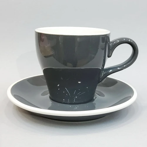 #TL280-DG; Coffee cup + saucer 280ml #T /DG