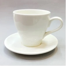 #TL280-WT; Coffee cup + saucer 280ml #T ..