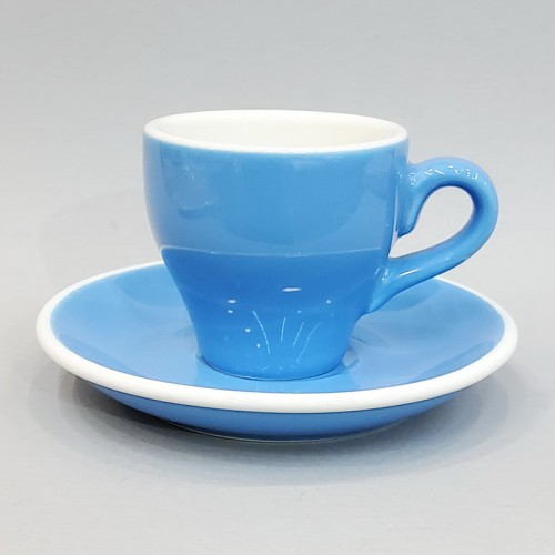 #TL80-BL; Coffee cup + saucer 80ml #T /BL