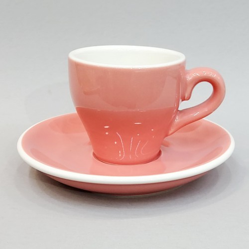 #TL80-PK; Coffee cup+saucer 80ml #T /PK