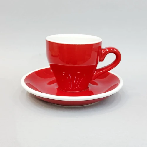 #TL80-R; Coffee cup + saucer 80ml #T /R