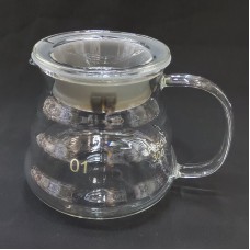 #WM1273-360; Glass coffee pot 360ml..