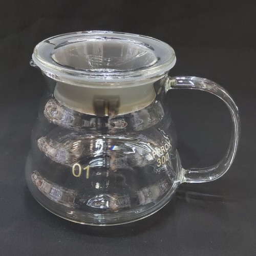 #WM1273-360; Glass coffee pot 360ml