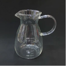 #WM1341-400; Glass coffee pot 400ml..