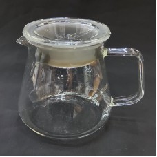 #WM5461-400; Glass coffee server 400ml..