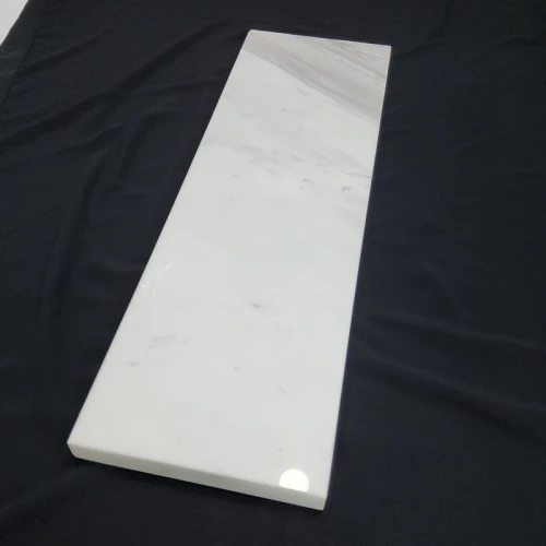 #XR1485; Marble rect. 53x16.2x2cm #WT+GY  