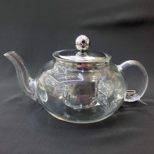 #YF6005;  Glass tea pot #5, 500ml